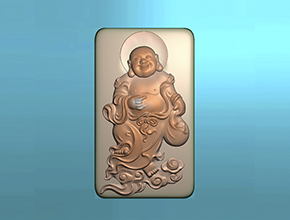 【笑佛】浮雕系列_凡刻數(shù)控玉雕機_玉雕圖紙下載